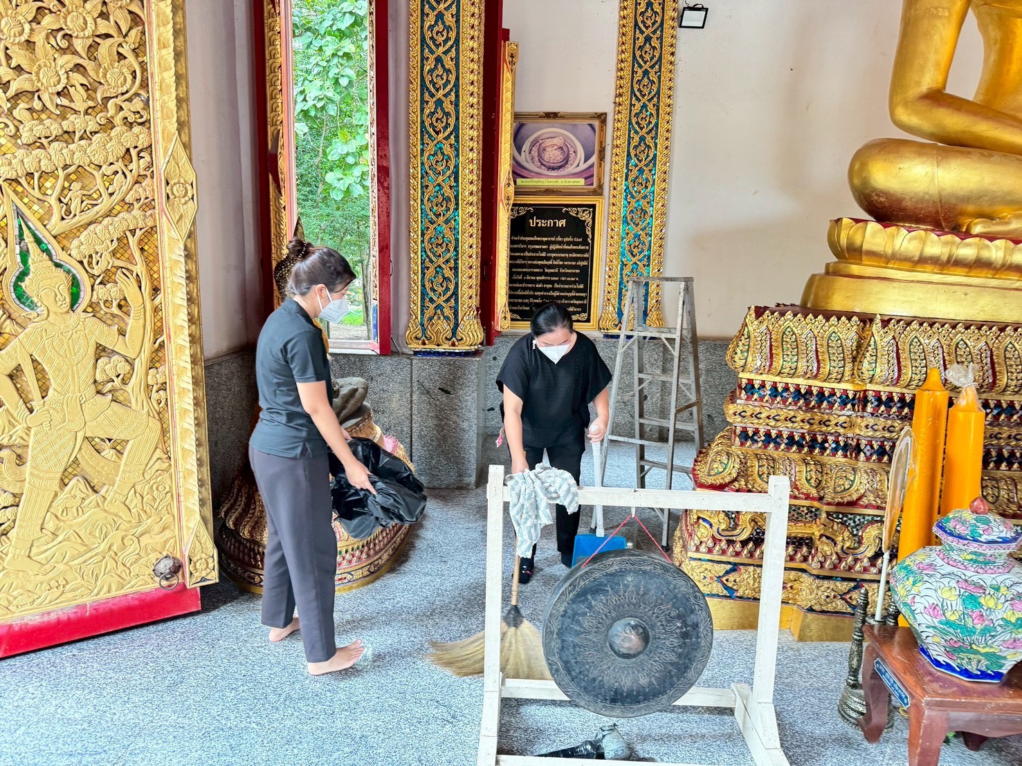 ...พช.นครนายก เตรียมความพร้อมในการจัดพิธีถวายผ้าพระกฐินพระราชทานกรมการพัฒนาชุมชน ประจำปีพุทธศักราช 2568